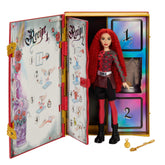 Mattel Disney Descendants: The Rise of Red - Red, Daughter of Queen of Hearts Doll & Playset, The Sorcerer’s Cookbook, Mix for Slime & Surprises